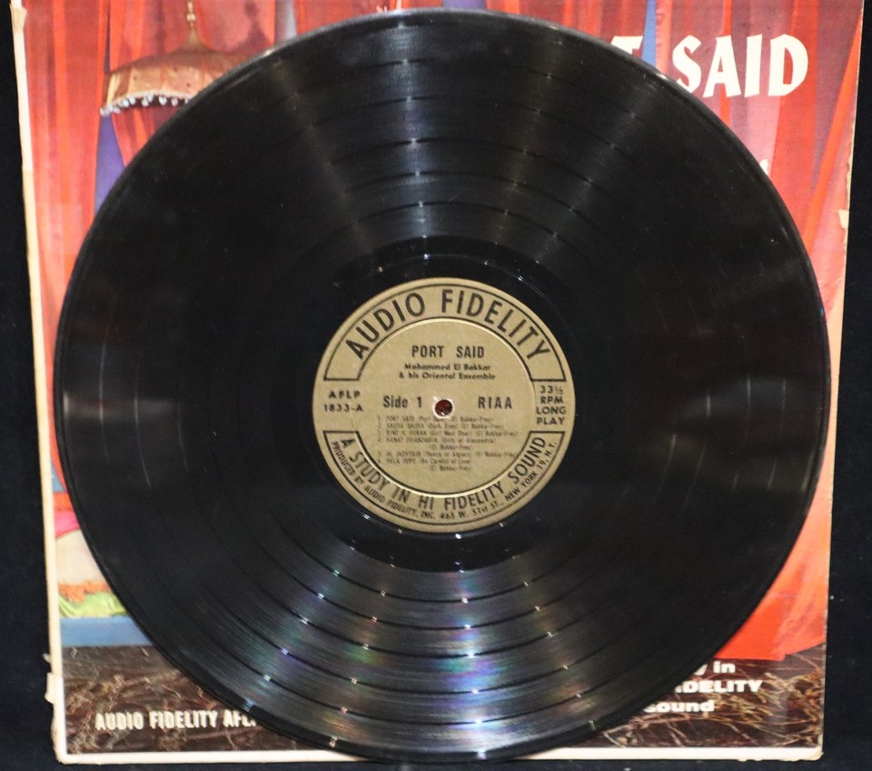 Mohammed ElBakkar & His Oriental Ensemble "PORT SAID" 1957 VINYL