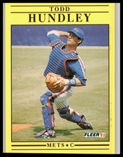 1991 Fleer #150 Todd Hundley