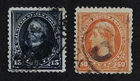 CKStamps: US Stamps Collection Scott#259 260 Used #260 Tiny Thin on Perf
