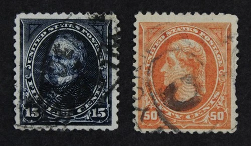 CKStamps: US Stamps Collection Scott#259 260 Used #260 Tiny Thin on Perf