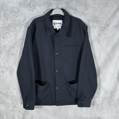 The Stronghold Jacke Herren XL Dark Navy Chore Overshirt Utility Worker