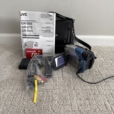 JVC GR-D33U MiniDV Digital Camcorder Video Camera Video Transfer BUNDLE TESTED