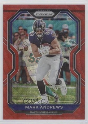 2020 Panini Prizm Red Wave Prizm 149/149 Mark Andrews #41 3h1