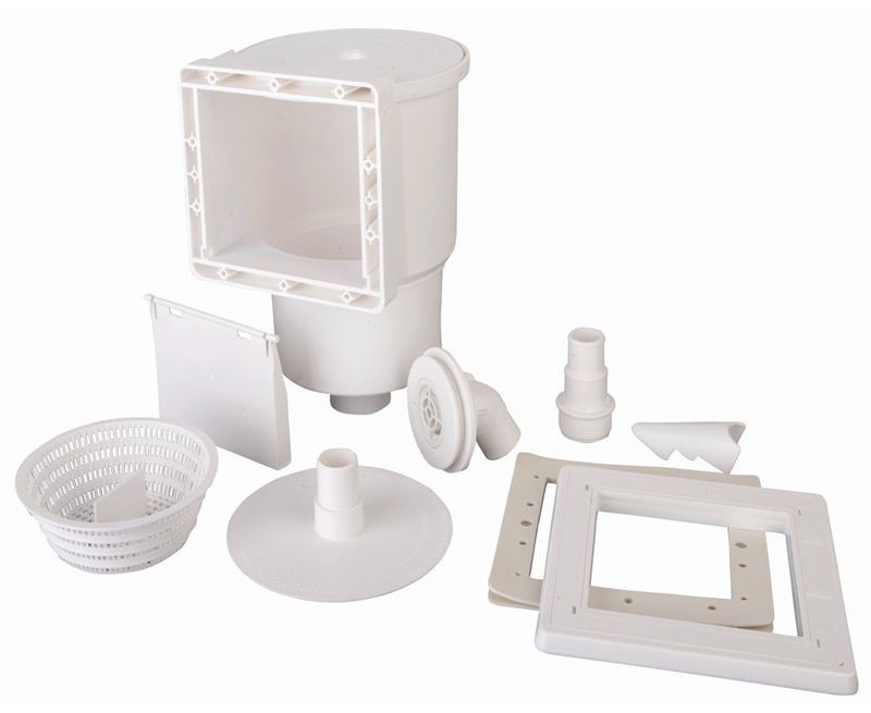 Skimmer Para Piscinas GRE con Solapa Junta Y sin Compresor de Retorno en Piscina