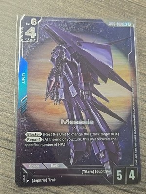 Gundam Messala R+ G003-003 Alt Art Super Rare
