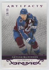 2021-22 Upper Deck Artifacts Stars Pink 13/35 Nathan MacKinnon #145 15s1