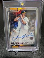 Rare 2026 series1/75 parallel Jack Perkins auto