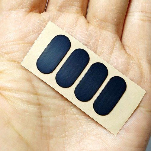 1/2/5/10 Set Black Mouse Feet Sticker Replacement For Logitech MX Anywhere 3 d - Picture 2 of 8