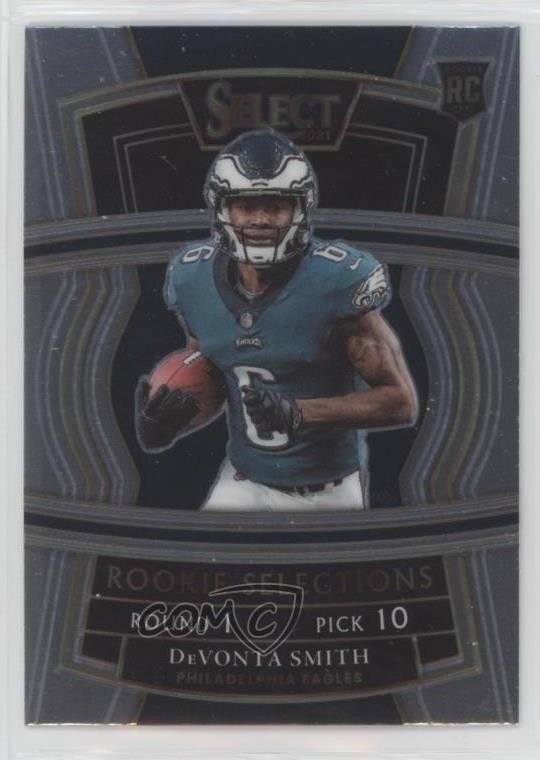 2021 Panini Select Rookie Selections DeVonta Smith #RS-9 s3g