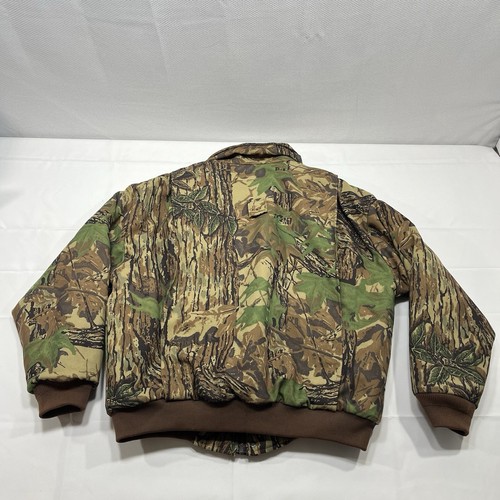 Vintage Made in USA Cabelas Dry-Plus Camo Hunting Jacket Realtree Men's L - Read - Picture 9 of 9