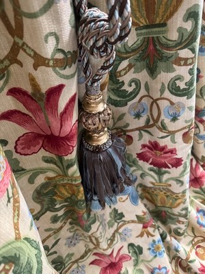 Zoffany Pompadour Verdunkelungsvorhänge nach Maß 74  Tropfen x 103  breit Option 2 Paar