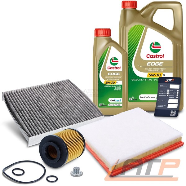 Inspektionspaket SET A + ÖL FÜR Opel Astra J P10 Chevrolet Cruze 1.7 Cdti-image