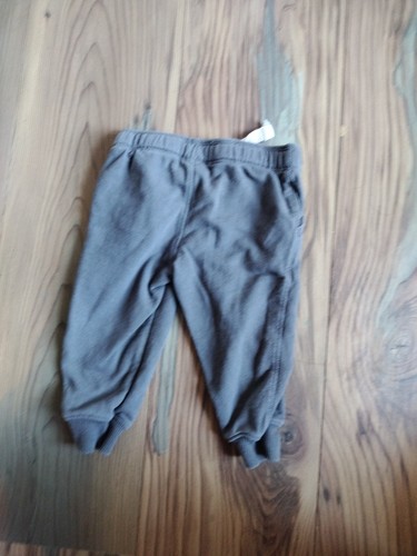Carters Boys Size 12 M Jogger Pants Gray - Picture 3 of 4