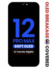 New iPhone 12 Pro Max Soft OLED Display LCD Touch Screen Digitizer Replacement