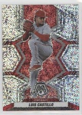 2022 Panini Mosaic White Sparkle Mosaic Prizm Luis Castillo #175 11oq