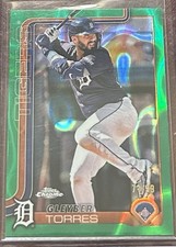 2025 Topps Chrome Gleyber Torres /99 Green