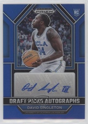 2023-24 Panini Prizm Draft Picks Blue 79/125 David Singleton #DPA-DVS Auto 06vc