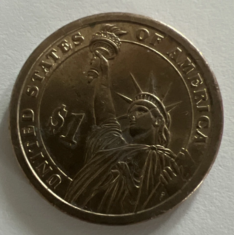 John Adam’s 2nd President United States Of America 2007 $1 Coin 1792-1801 In god - Image 2 of 4