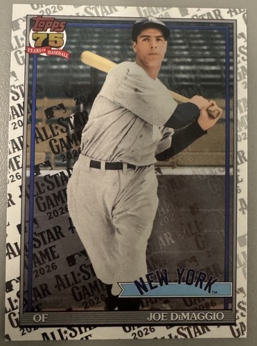 2026 Topps Series 2 Joe DiMaggio Base (RAW)