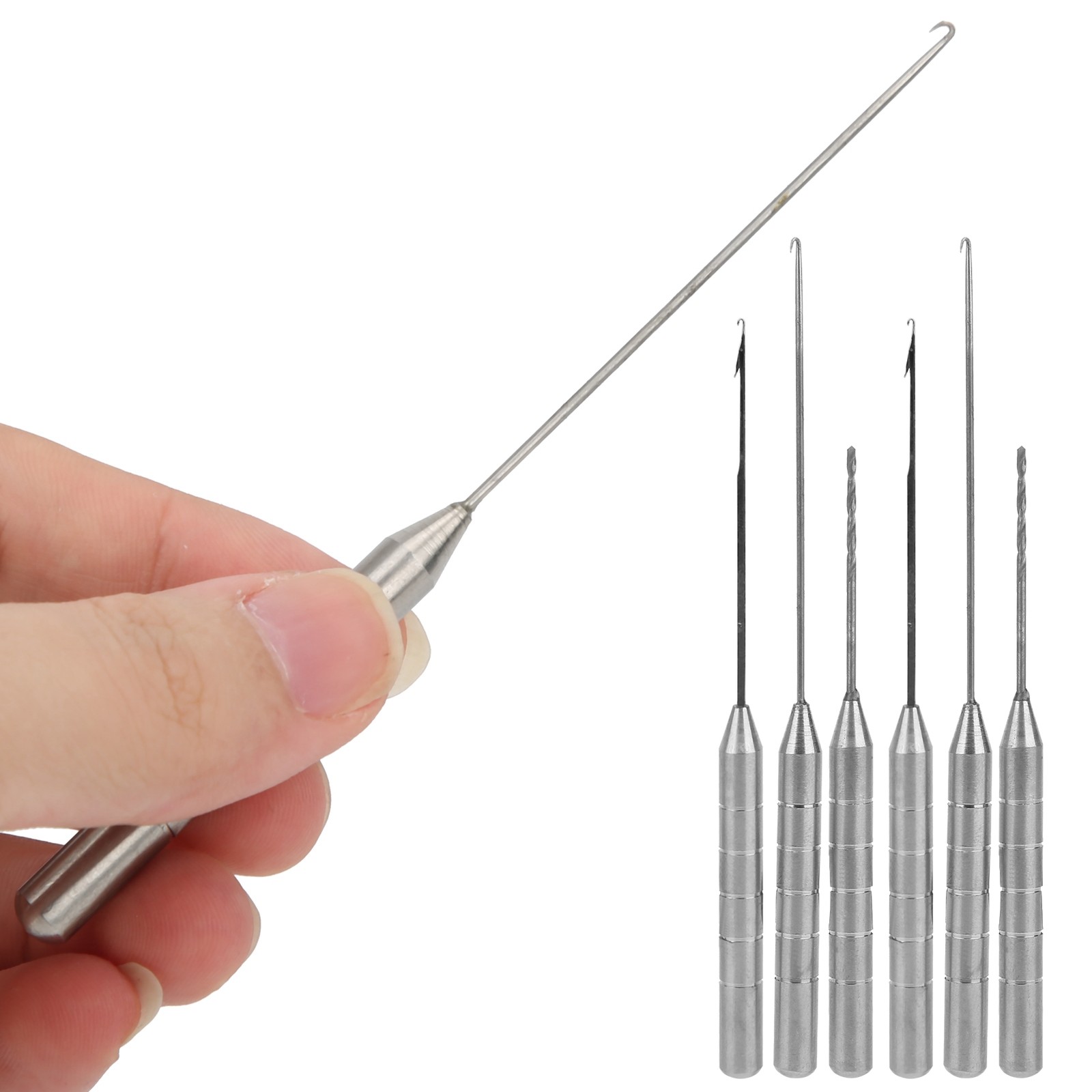 2set Fishing Rigging Combo Set Stainless Steel Fishing Baiting Rig Tool Bait