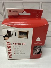 Velcro Stick On 20mm X 2.5m Alternative To Nails Screws Glues & Tapes