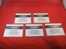 5 Nintendo Entertainment System NES Consumer Information and Precautions Booklet