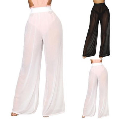 Datierung Einkaufen Hose Hose Lang Polyester Schier Strand Transparent