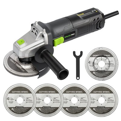 Brushless Cordless 4-1/2 Power Angle Grinder 520W Max Output 12000 RPM