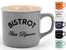 4 Jumbo Steingut Bistro ohne Teller Cc420 Home