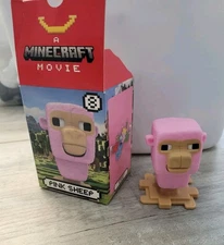 McDONALD’S MINECRAFT MOVIE Happy Meal Toy #8 PINK SHEEP New 
