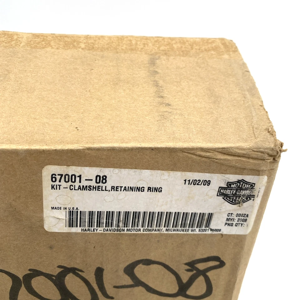 OEM Harley 67001-08 7 pulgadas luz principal lámpara anillo de retención cubierta 97-13 Touring Foto 2 de 4