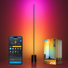 Govee Floor Lamp 3 Lite, Smart RGBIC LED Corner Lamp Compatible with Alexa, Smar