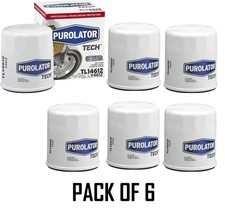6 Pc Purolator Tech Tl14612 Engine Oil Filters For Z91b Z79x Z222 Xg9688 Io