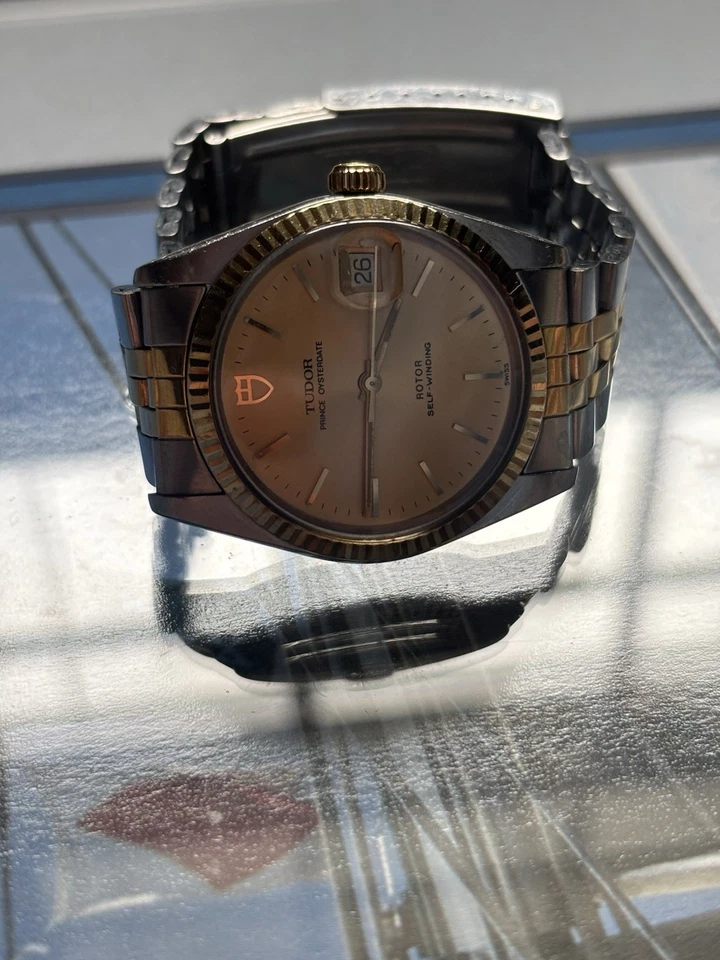 TUDOR Prince Date / Oysterdate, Ref 74033 Two Tone 34mm Men’s wristwatch - Image 2 of 4