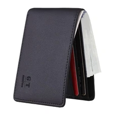 Gostwo Slim Rfid Wallet for Men Minimalist Leather ID Window Front Pocket Bifold