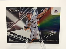 2022 Prizm Draft Picks Baseball Prizmatic #PZ-CW Carson Whisenhunt ECU Pirates