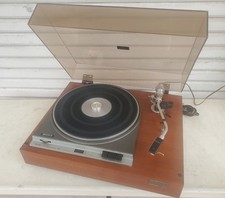 Sony PS-2500 Direct Drive Turntable Vintage Audio 1971 Wooden style Japan 100V