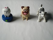 McDONALDS HAPPY MEAL TOYS, SECRET LIFE OF PETS,LOT OF 3, 2019, SEE ALL PHOTOS