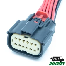 Connector for Harley Davidson. Female. 12-PIN. 72487-07BK