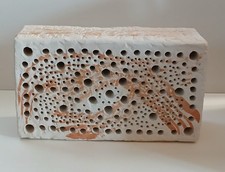 Bienenstein, Wildbienenbrocken, Insektenhotel, Keramik, ca. 25cm x 14cm x 8,5cm