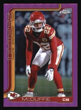 Topps Chrome #154 Trent McDuffie Pink Refractor /250