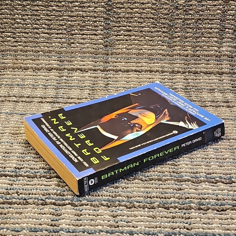 Batman Forever Peter David 1995 PB Movie Tie-In Val Kilmer 1st Edition DC Comic - Image 3 of 4