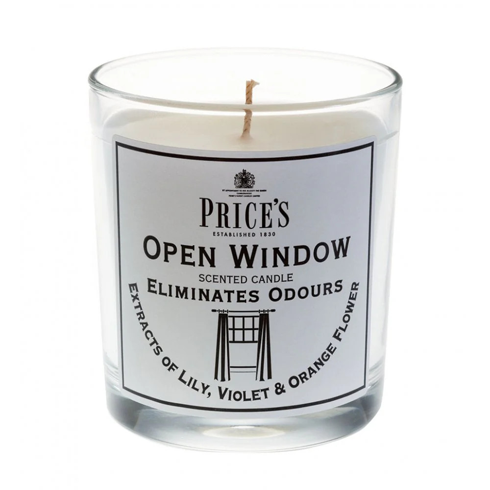 Fresh Air Open Window Scented Candle 45H - Cluster Jar Eliminates Odours