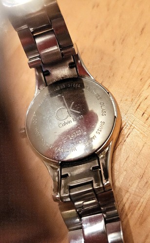 Calvin Klein Ladies White Faced Watch K43231 - Picture 3 of 10