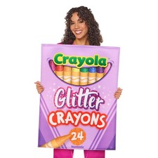 Crayola Crayon Glitter Box Quik Change  Adult Costume  One Size
