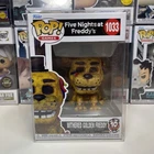 FUNKO POP! Games FNAF Withered Golden Freddy #1033 Hot Topic Excl. + Protector
