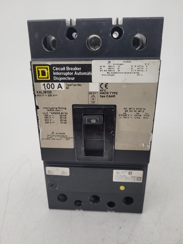 KAL36100 Square D 100 Amp Circuit Breaker - Next Day Option - Picture 2 of 7