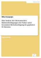 Mika Kasapoglu | Eine Analyse Der öKonomischen Rahmenbedingungen Der TüRkei...