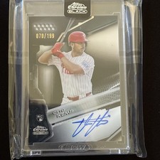 2026 Topps Chrome Black Otto Kemp RC Auto /199 Refractor Phillies Rookie