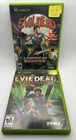 New ListingVtg Xbox Evil Dead A Fistful of Boomstick & Regeneration Lot Original W/ Manuals